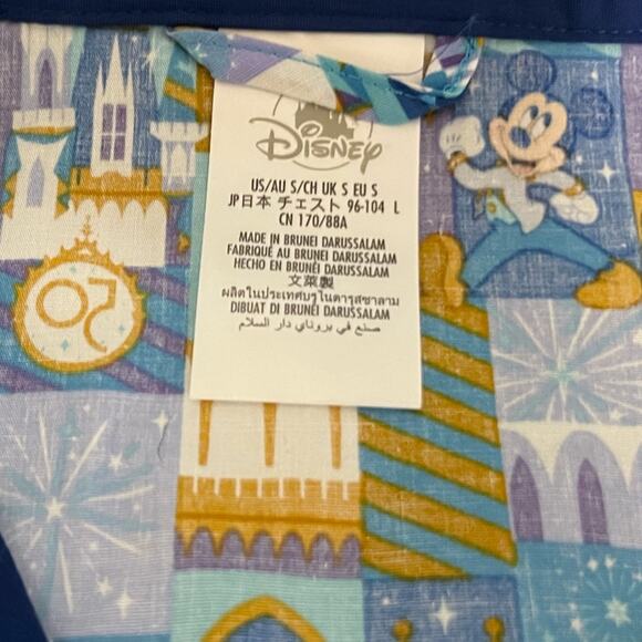 2021 Walt Disney World 50th Anniversary Retro Bowling Camp Shirt Adult Small - Picture 3 of 7
